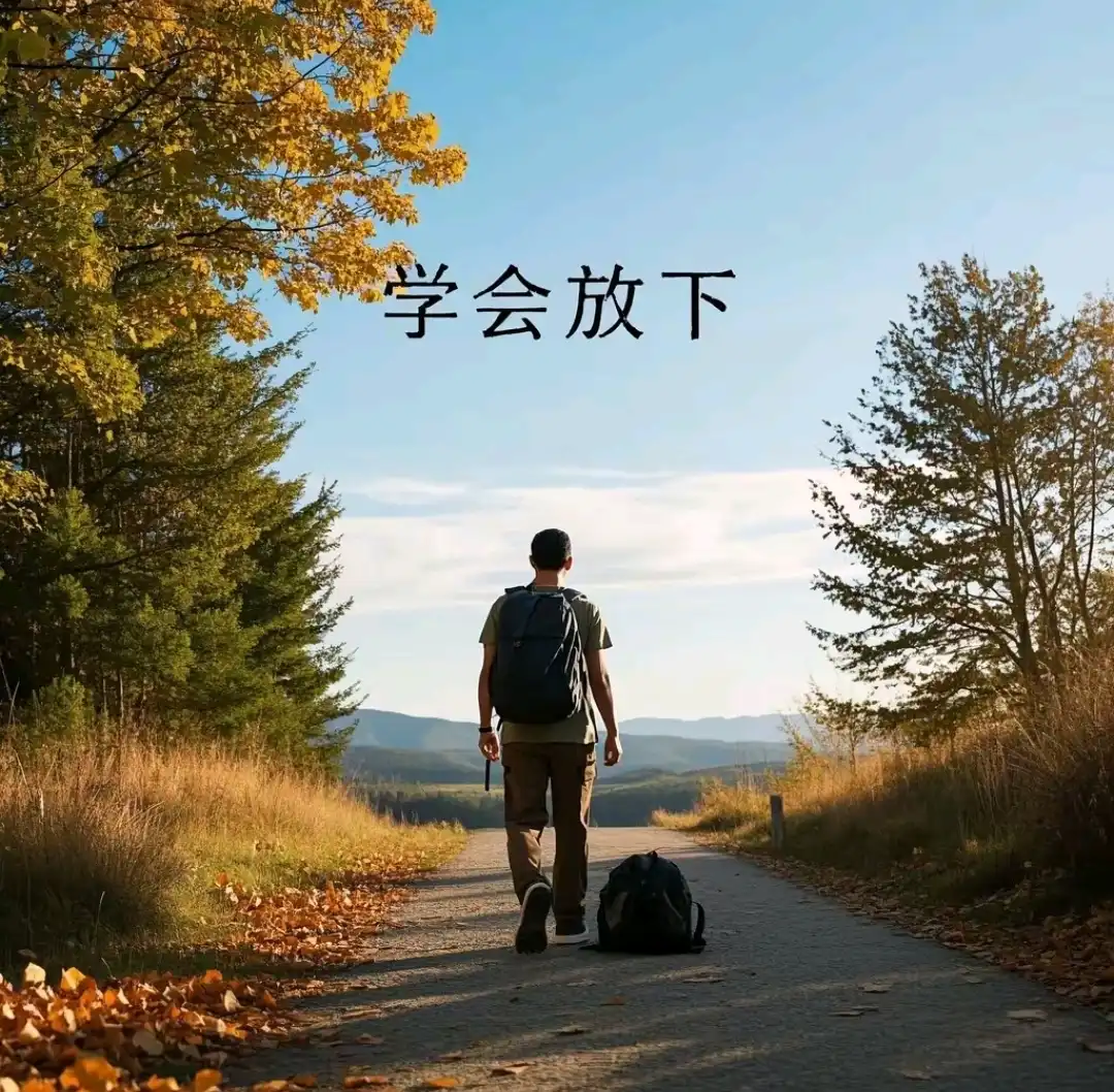学会放下,轻装前行 - 浓浓桂花香